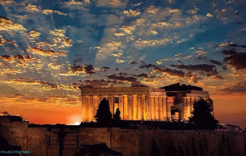 10 гръцки места с най-романтични залези