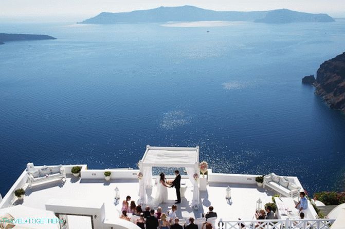 5 най-красивите места за сватба в Гърция според версията