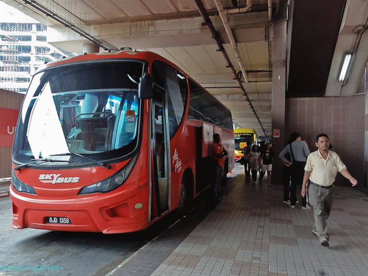 Skybus при KL Sentral