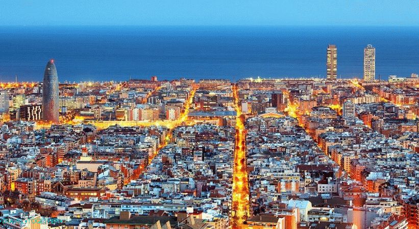 панорама  на Барселона