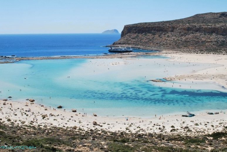 Залив Балос - най-красивият плаж на Крит