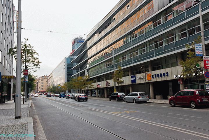 Обикновена улица в Прага