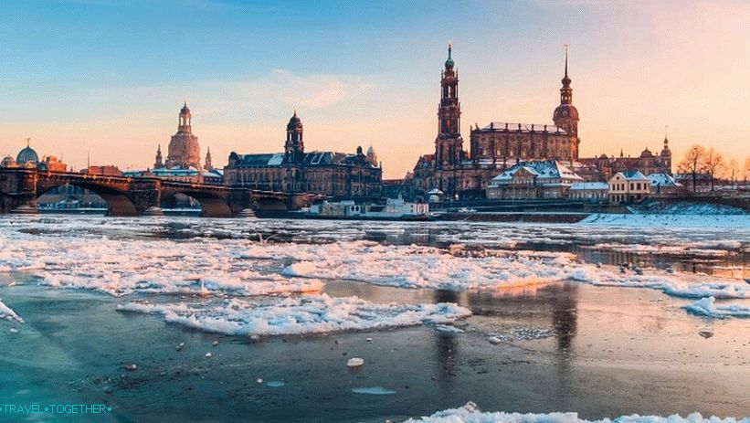 Зима в Дрезден