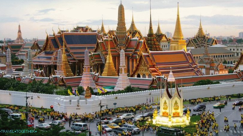 Великият кралски дворец в Банкок
