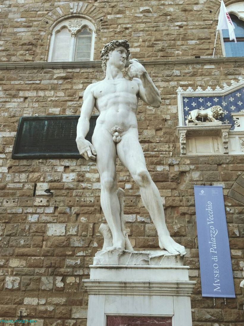 Копие от най-известната скулптура на Микеланджело