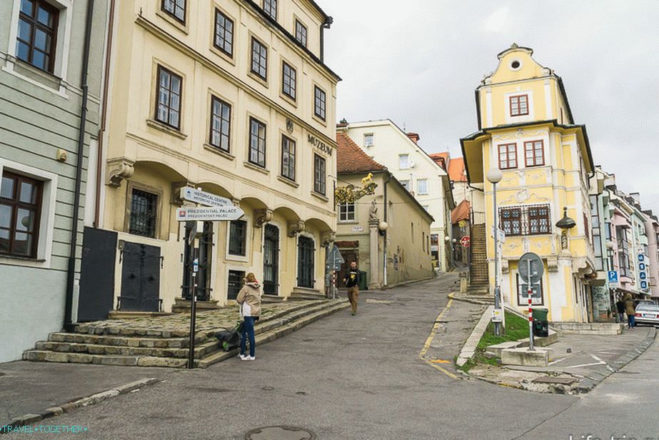 Улиците на стария град Братислава