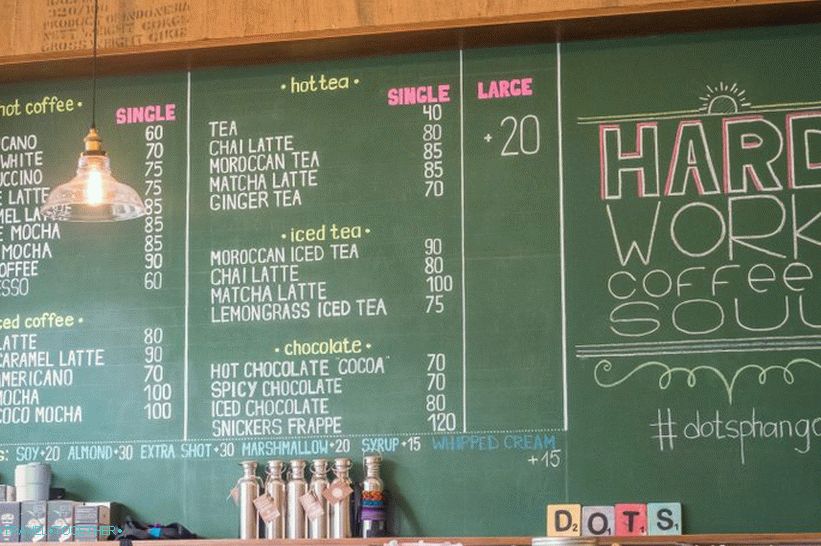Dots coffee shop на Phangan