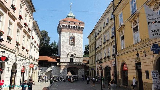 Портата на Флориан в Краков