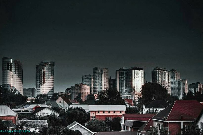 Панорама на Краснодар. Снимка - @urbanblacck