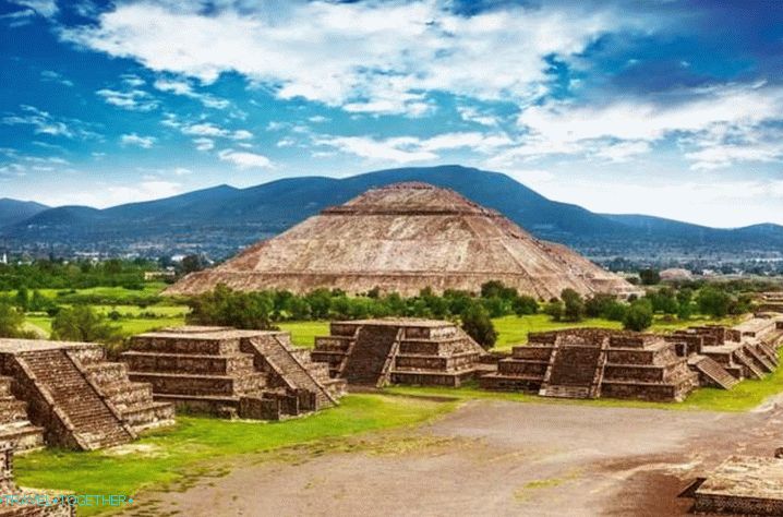 MEXICO, пирамидите на слънцето и луната