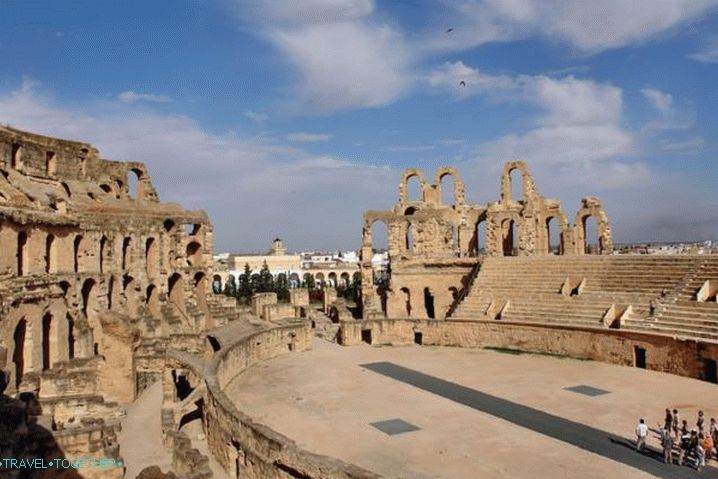 Тунис, руини на древния град Картаген
