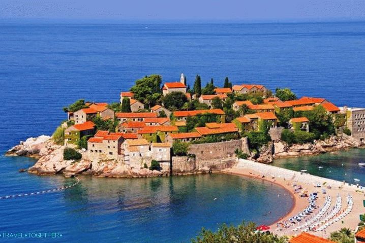 Черна гора, остров Хотел Свети Стефан