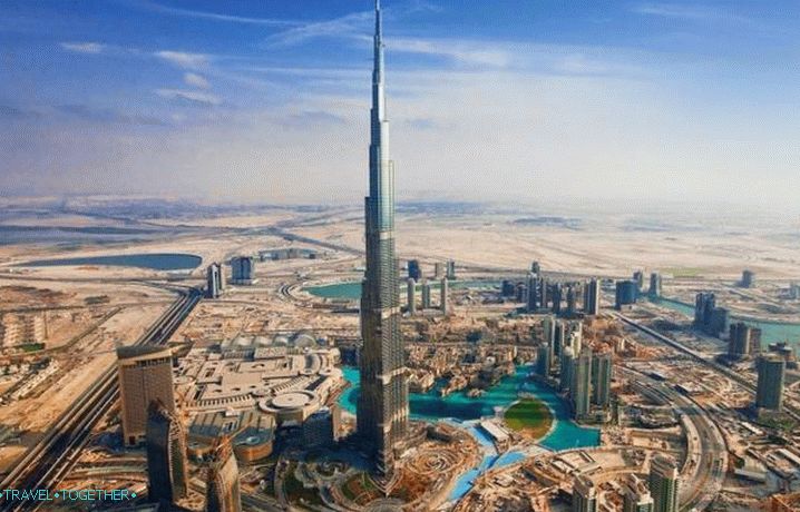 ОАЕ, най-високата сграда в света - Бурж Халифа