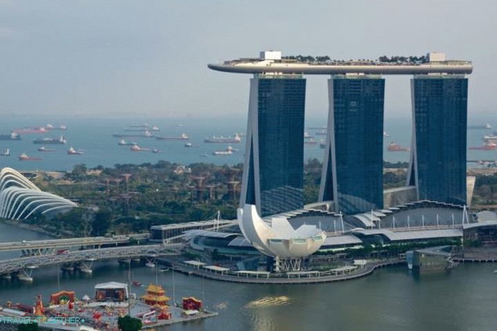Сингапур, комплекс Marina Bay Sands