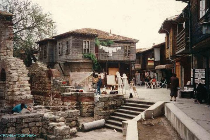 България, Стара улица в Несебър