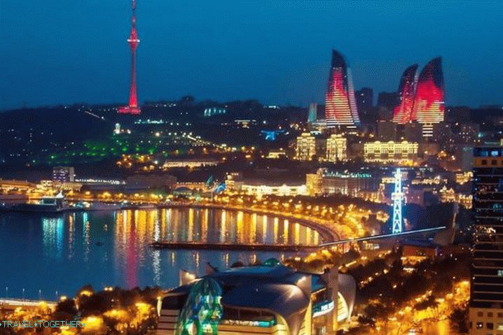 Азербайджан, Бакинска нощ