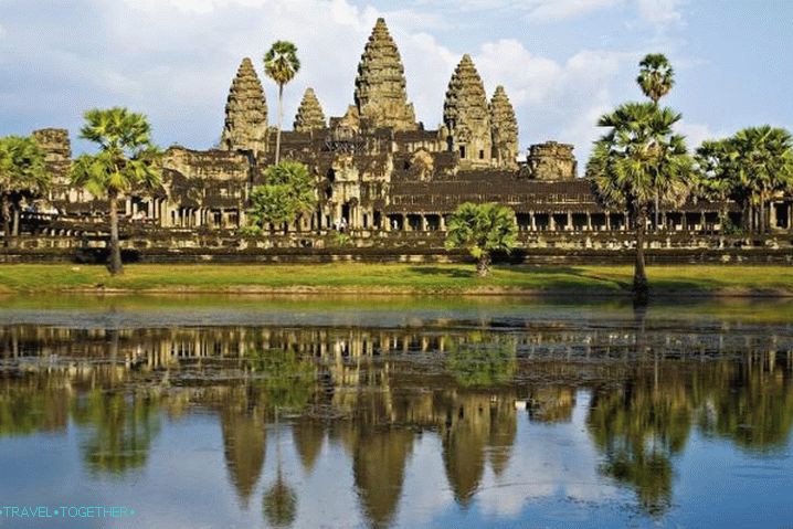 Камбоджа, комплексът от храмовете на Ангкор Ват
