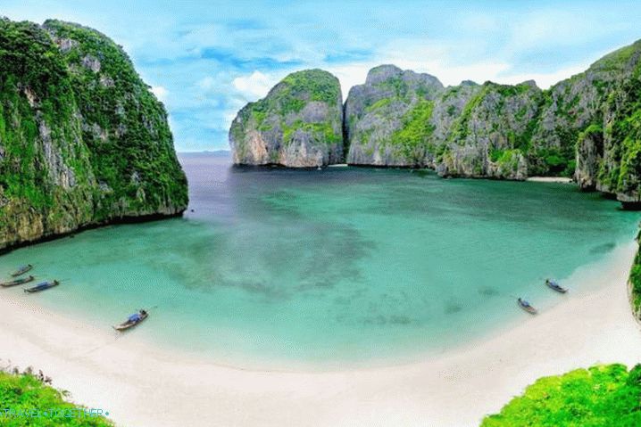 Тайланд, островите Фи Фи, където са заснели филма