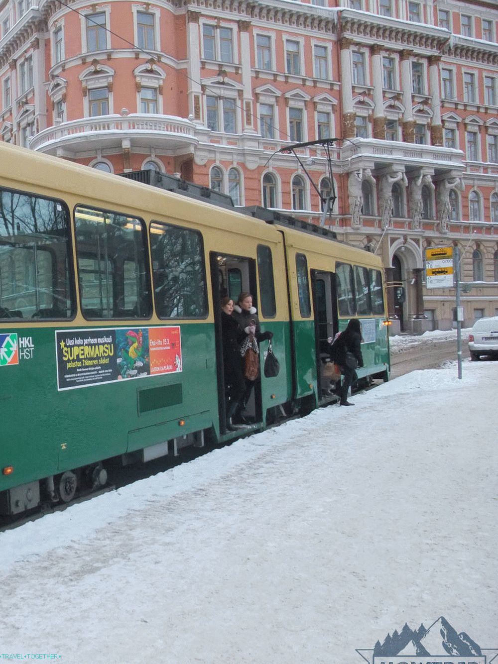 Трамвай в Хелзинки