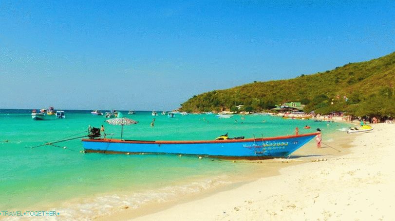 Плажът Тиен на остров Кох Лан