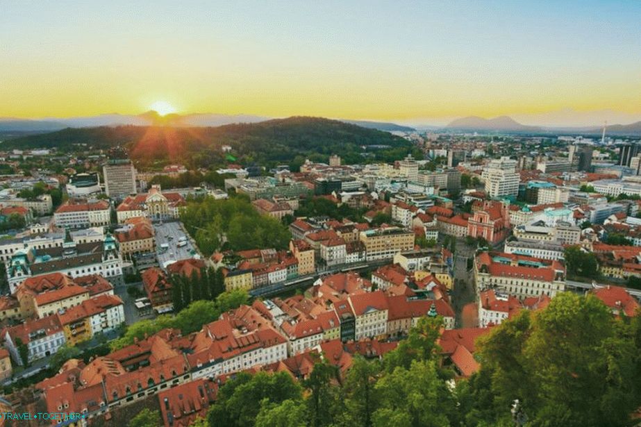 Панорама на Любляна