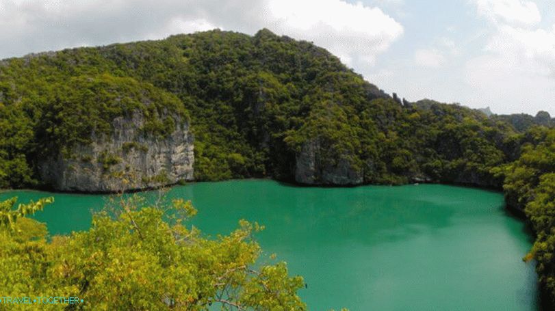 Морски парк Унгтонг - езеро на остров Мае Ко
