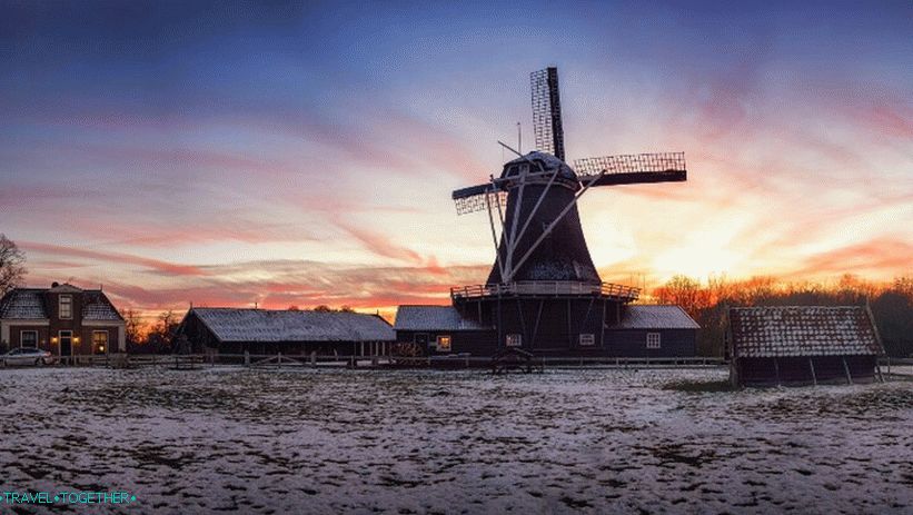 Зима в  Холандия