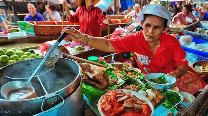 Плаващи пазари на Тайланд