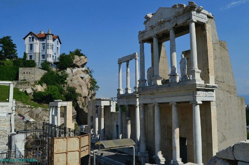 Римски руини в Пловдив