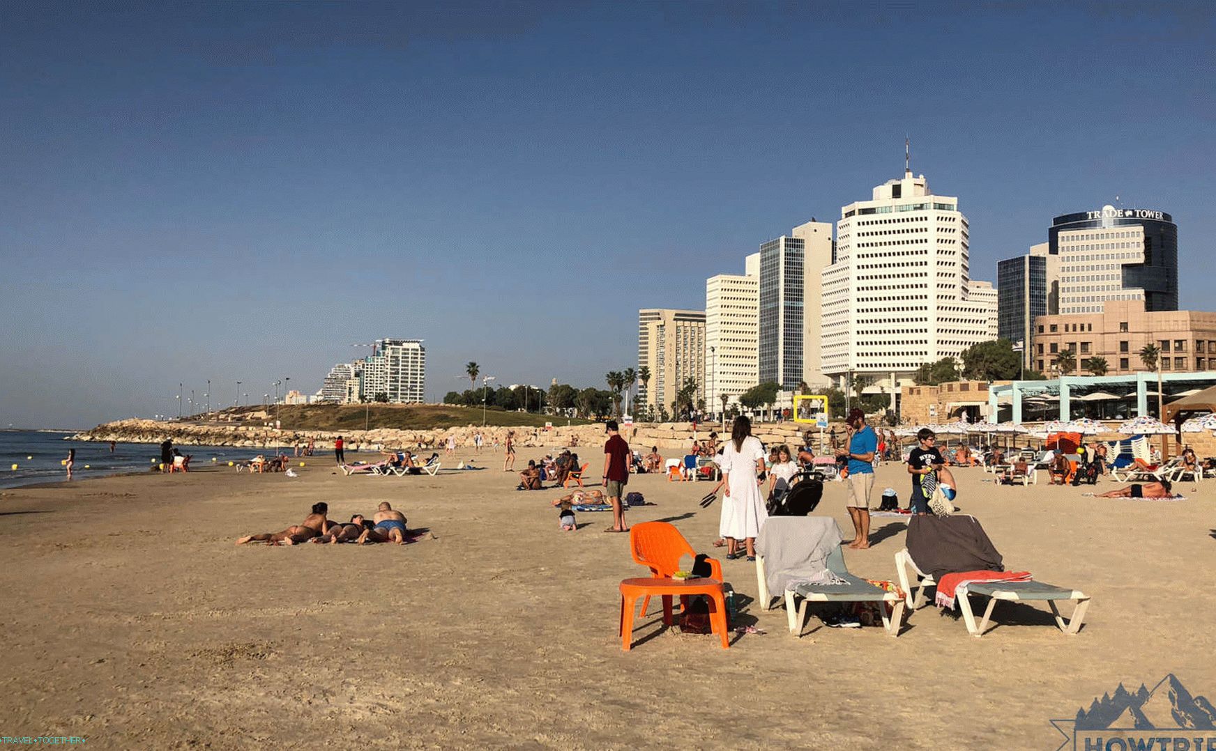 Плажът в Израел