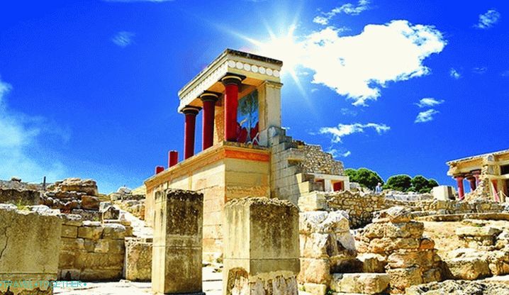 Кносски дворец на Крит