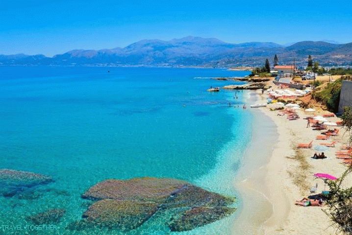 Времето в Крит през септември - Плажът на Крит
