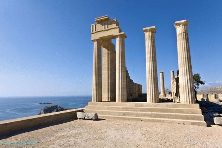 Родос, храмът на Аполон на Питийски