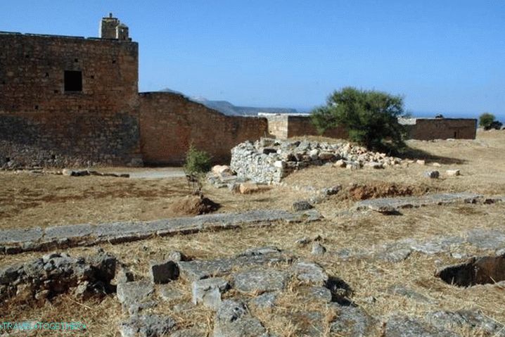 Времето на остров Крит през август 2019 г., древният град Аптера