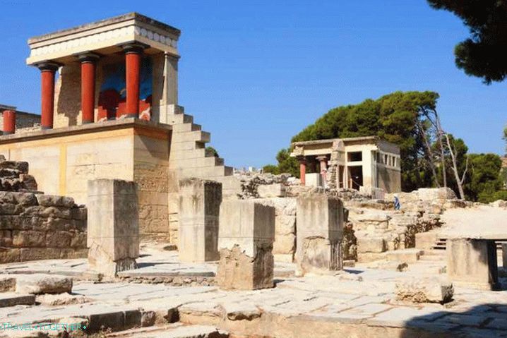 Крит, дворецът на Кносос