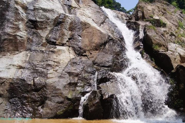 Времето на Самуи през април - водопад Хин лат