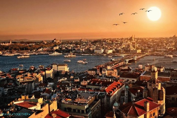 Времето в Истанбул през май, Златният рог
