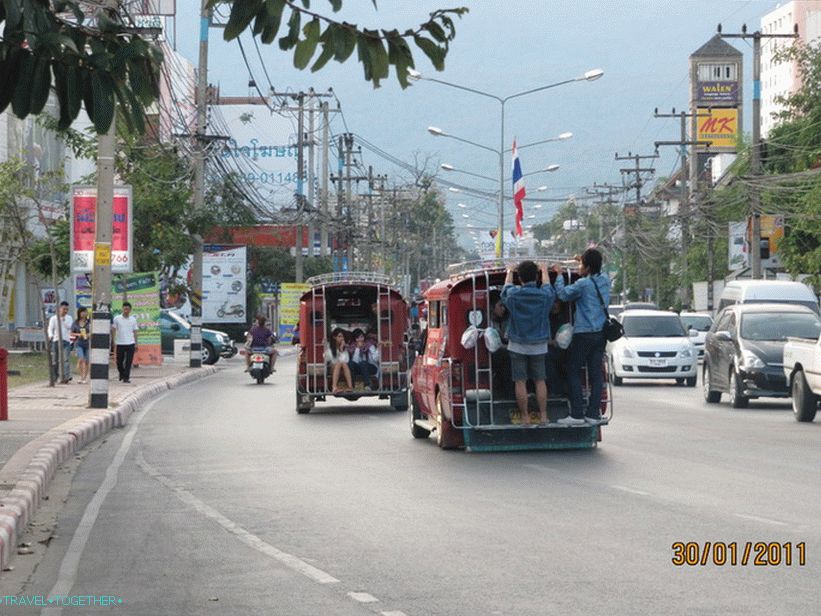 Микроавтобуси в Чианг Май