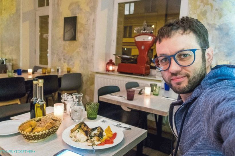 Ресторант La Bottega Gastronomica - мрежово готвене в Прага