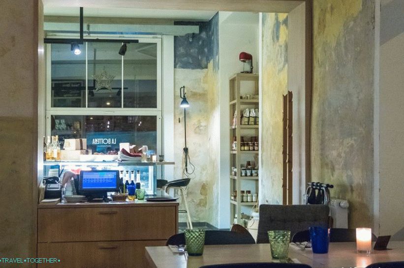 Ресторант La Bottega Gastronomica - мрежово готвене в Прага