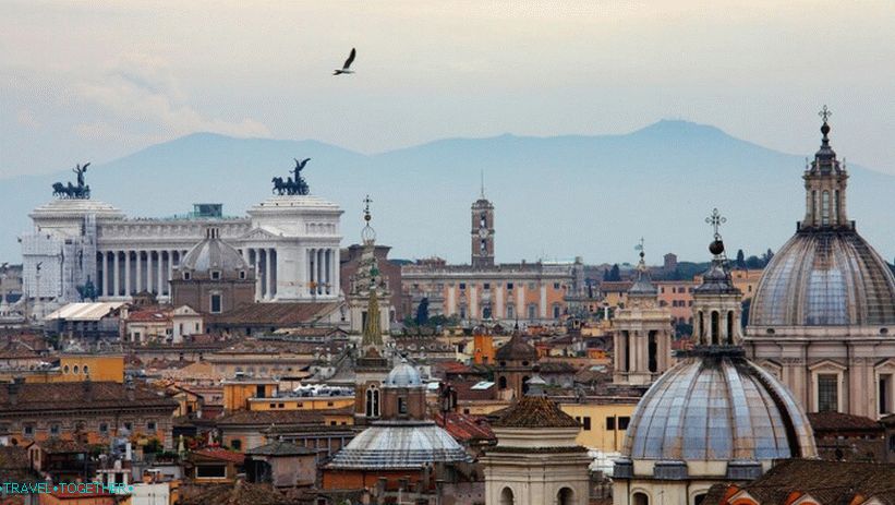Панорама на Рим