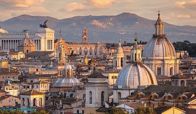 Панорама на Рим
