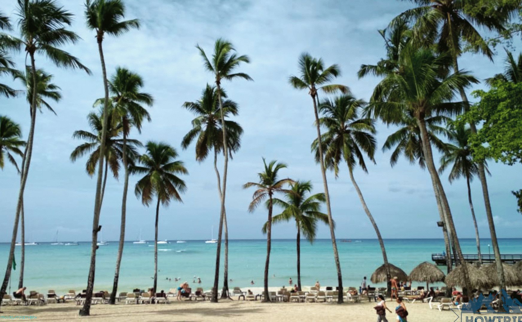 Плажът в Доминикана