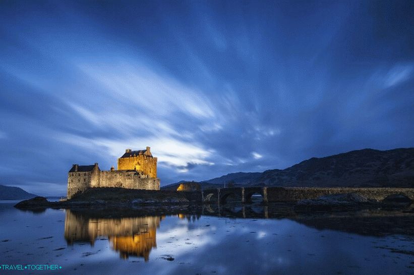 Старият замък в Шотландия