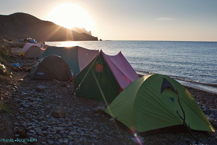 Списък на нещата в морето в къмпинга