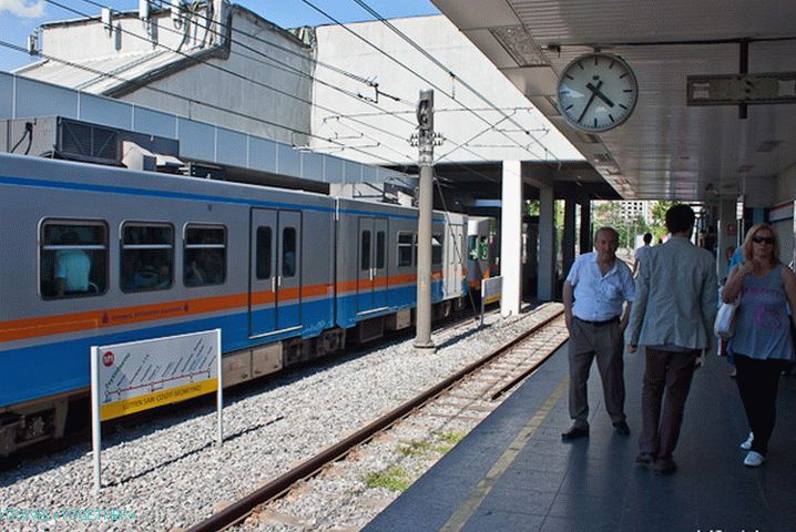 Метро Истанбул. Турция.