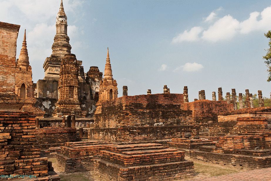 Wat Mahathat в Sukhothai