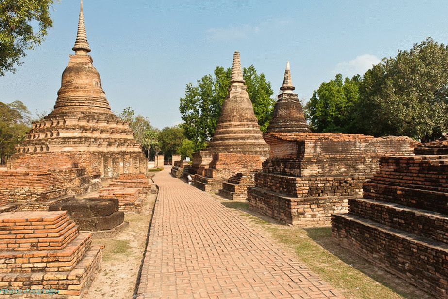 Wat Mahathat в Sukhothai