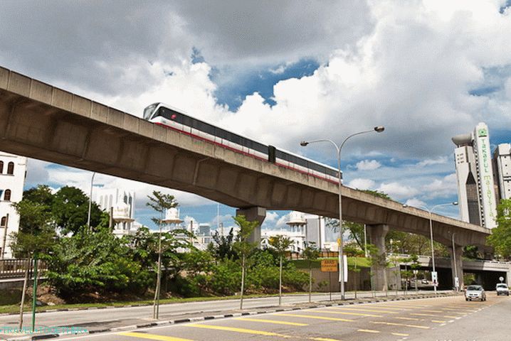 LRT влак, леко метро в Куала Лумпур