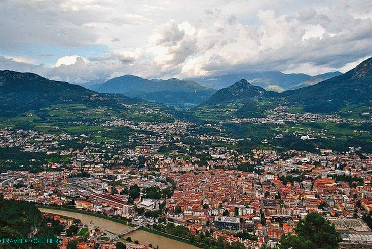 Панорама Тренто 